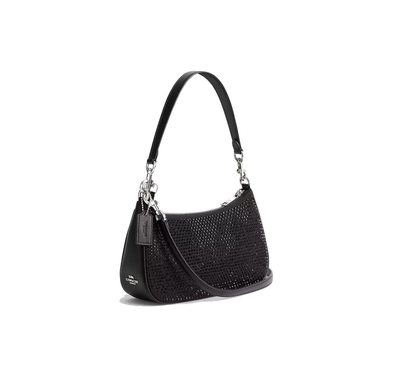 Coach Women's Teri Shoulder Bag Silver/Black