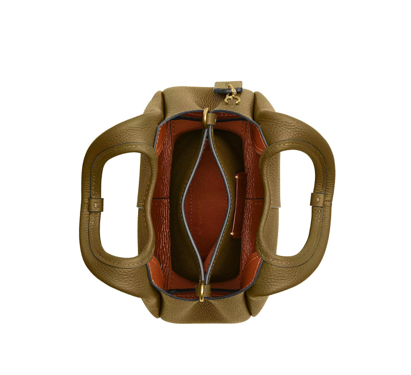 Coach Women's Lana Shoulder Bag 19 Brass/Muted Olive