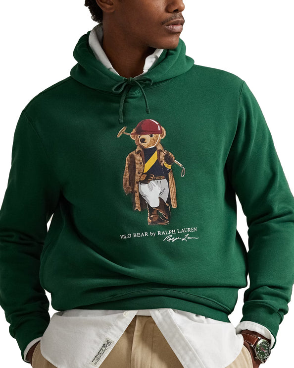 Polo Ralph Lauren Men's Polo Bear Fleece Hoodie New Forest Society Bear