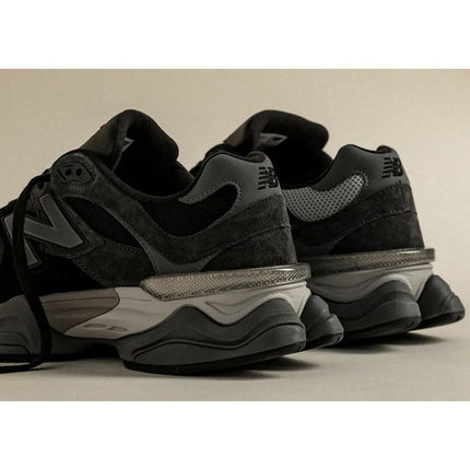 New Balance 9060 Black with Castlerock and Rain Cloud U9060BLK - Hemen Kargoda