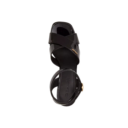 Coach Women's Block Heel Sandal Black