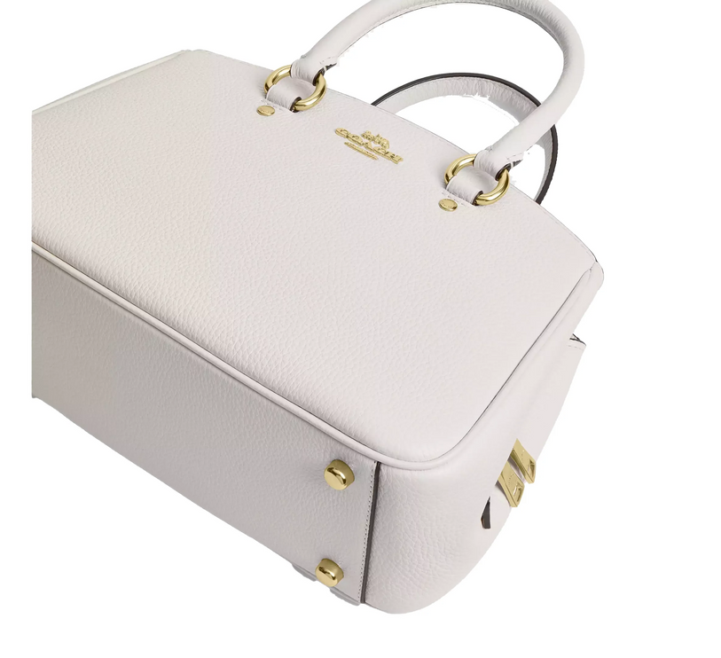 Coach Women's Savannah Small Carryall Bag Gold/Chalk