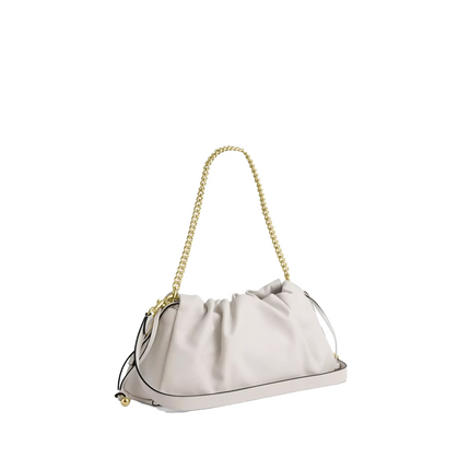 Coach Women's Faye Large Shoulder Bag Gold/Chalk