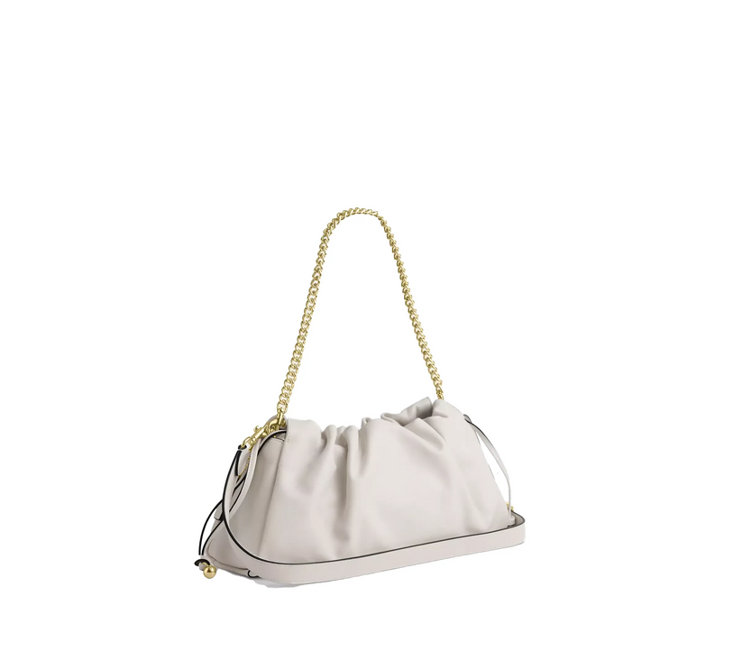 Coach Women's Faye Large Shoulder Bag Gold/Chalk