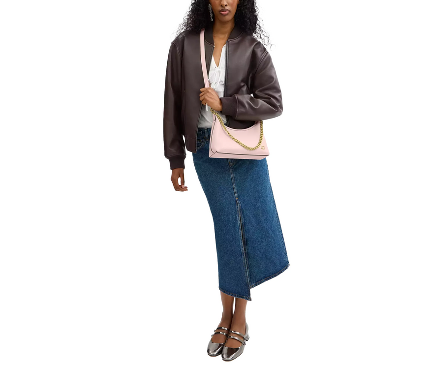 Coach Women's Juliet Shoulder Bag 25 Brass/Blush