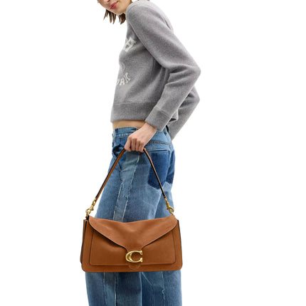 Coach Women's Tabby Shoulder Bag 36 Brass/Caramel