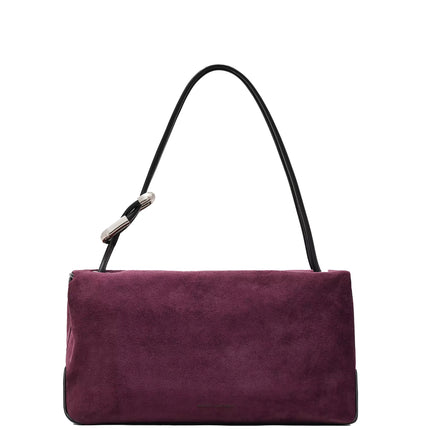 Marc Jacobs Women's The Suede Large Dual Dark Plum