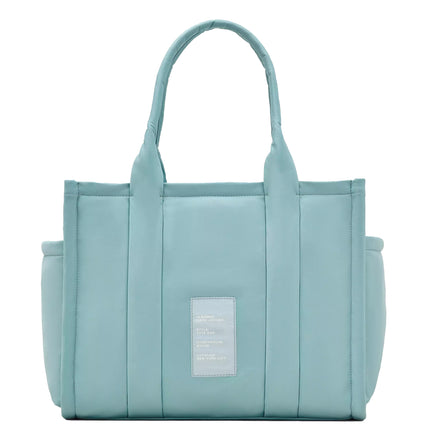 Marc Jacobs Women's The Puffy Nylon Large Tote Bag Sky Blue