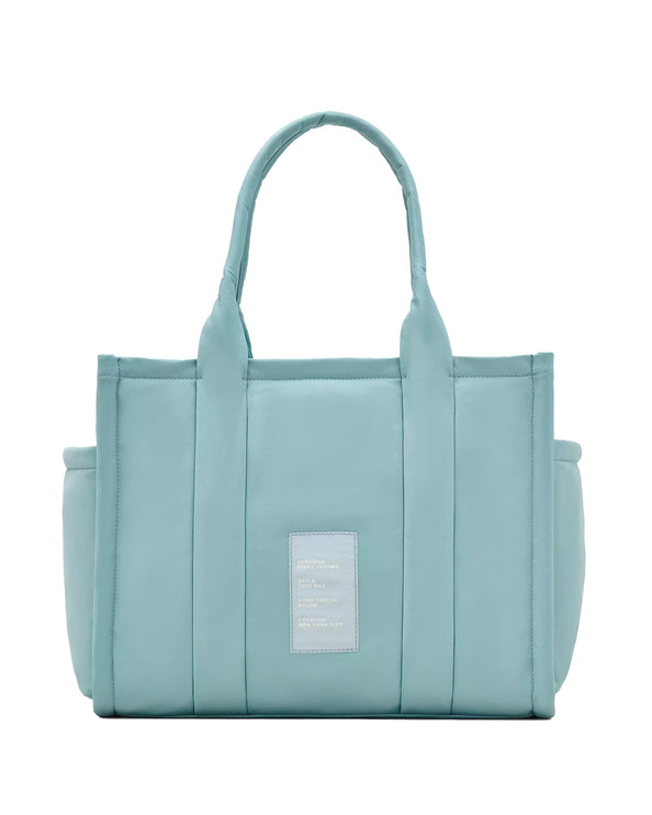 Marc Jacobs Women's The Puffy Nylon Large Tote Bag Sky Blue