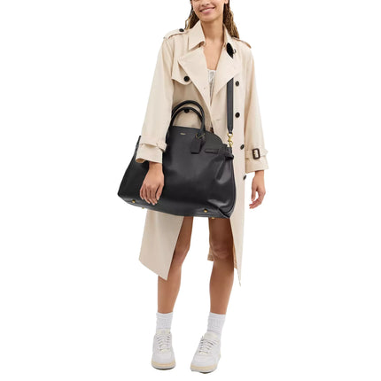 Coach Women's Soft Empire Carryall Bag 48 Brass/Black