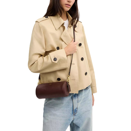 Coach Women's Barrel Bag Brass/Maple