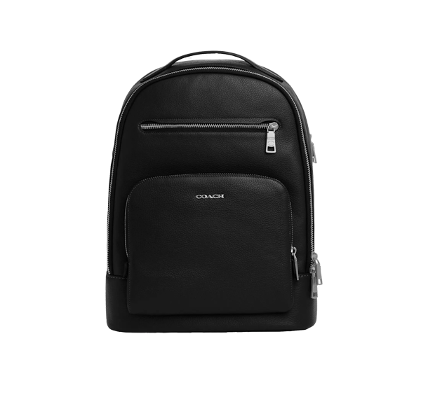 Coach Unisex Ethan Backpack Silver/Black