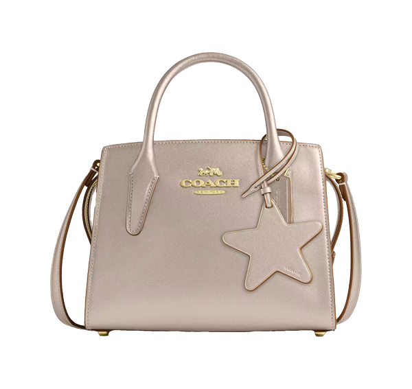 Coach Women's Andrea Carryall Bag Gold/Light Champagne