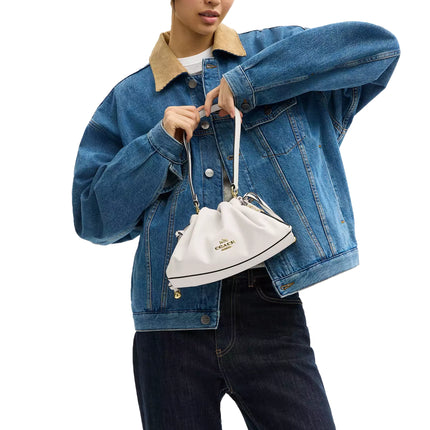 Coach Women's Faye Shoulder Bag Gold/Chalk