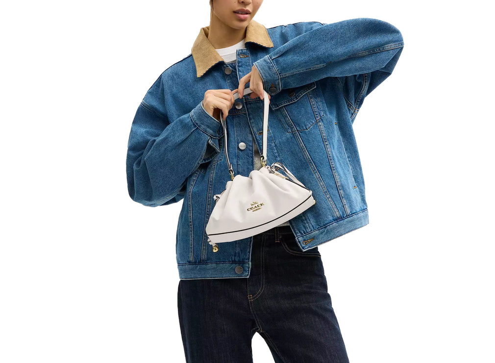 Coach Women's Faye Shoulder Bag Gold/Chalk
