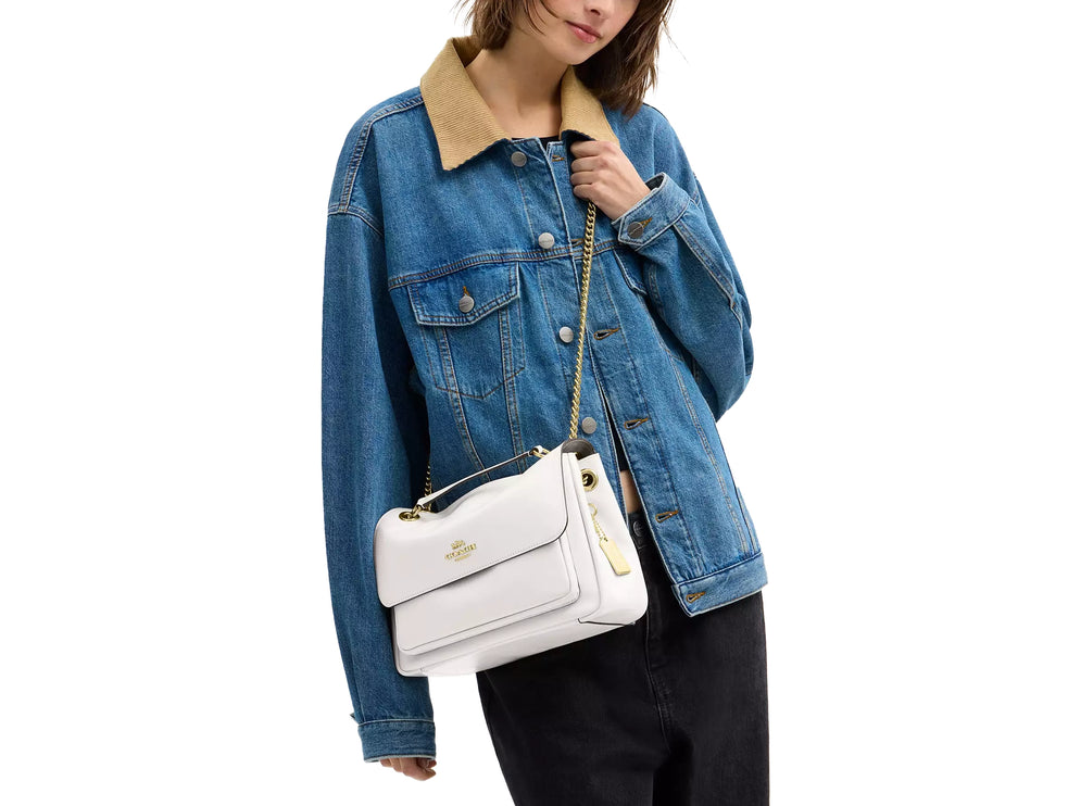 Coach Women's Elodie Crossbody Bag Gold/Chalk