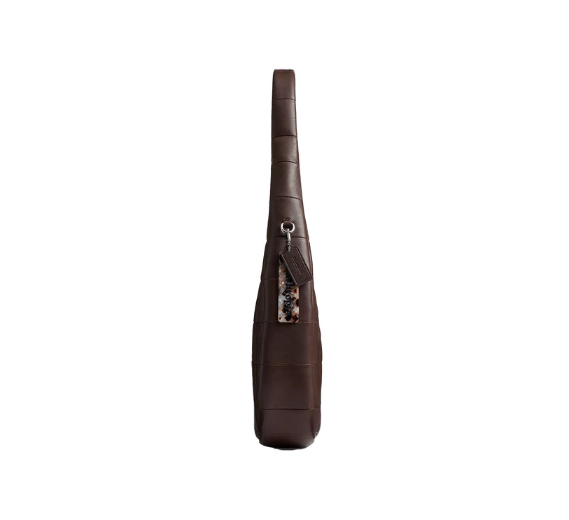 Coach Women's Alter/Ego Crescent Shoulder Bag In Upcrafted Leather Maple