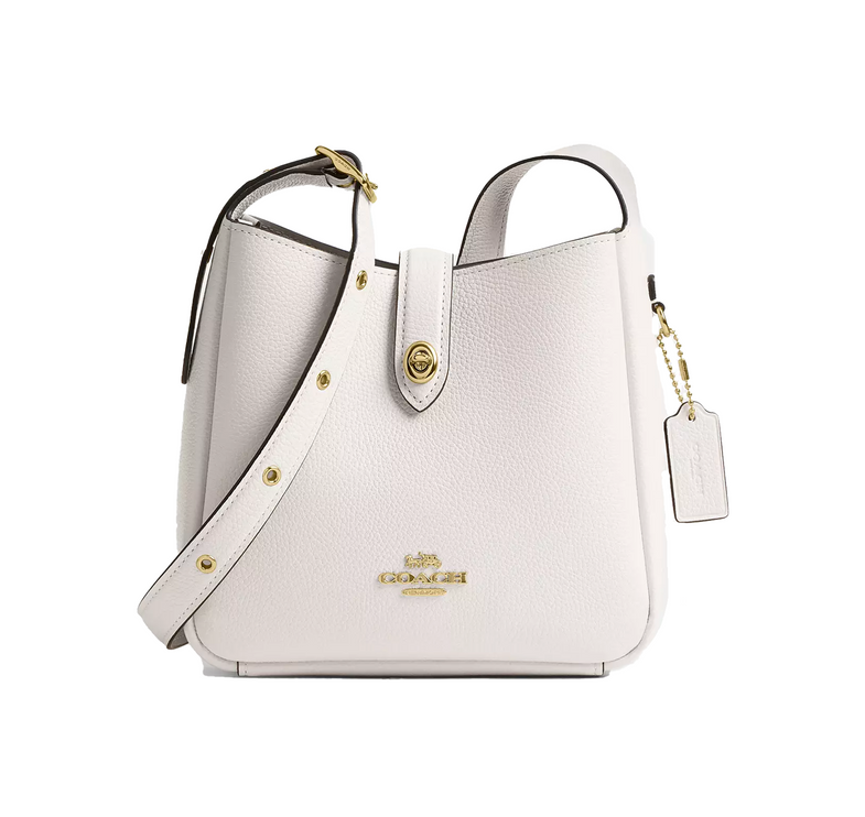 Coach Women's Hadley Mini Crossbody Bag Gold/Chalk
