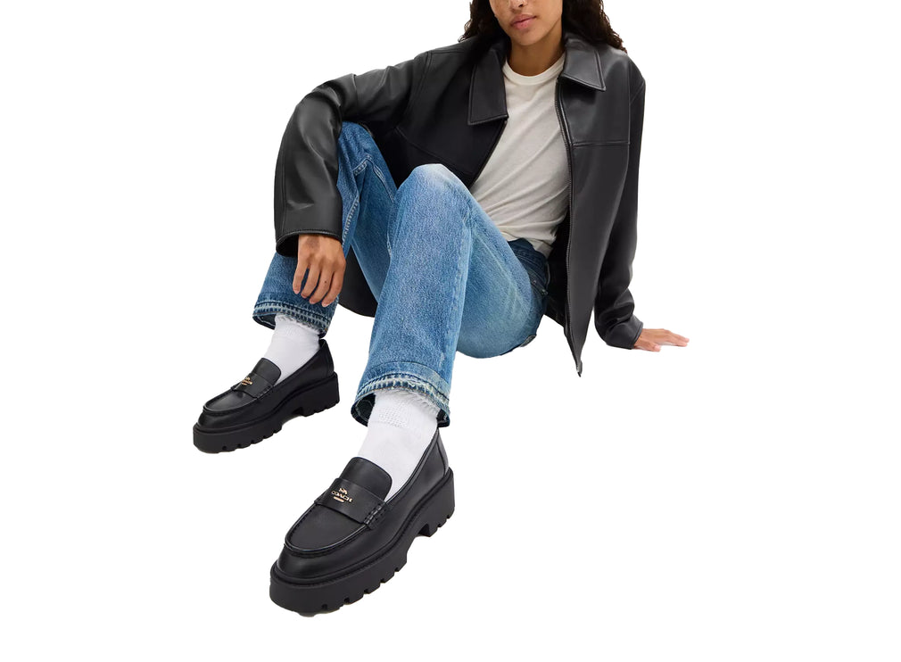 Coach Women's Lucy Loafer Black