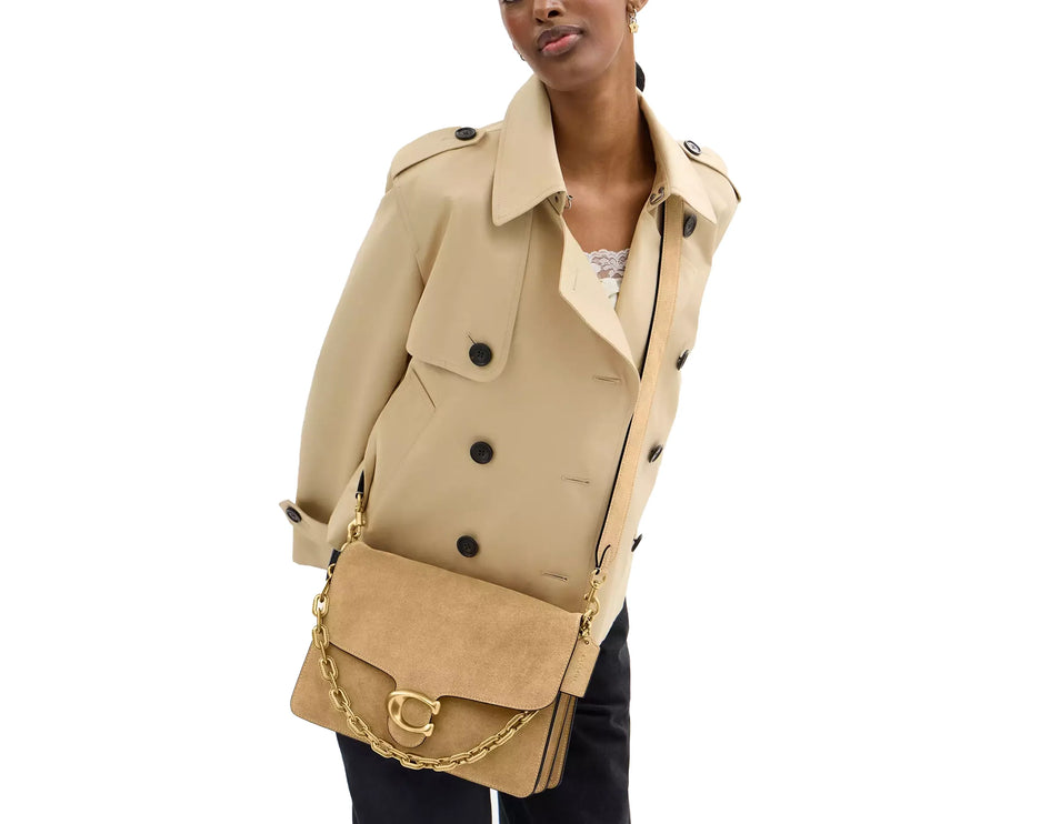 Coach Women's Chain Tabby Shoulder Bag 30 Brass/Sand