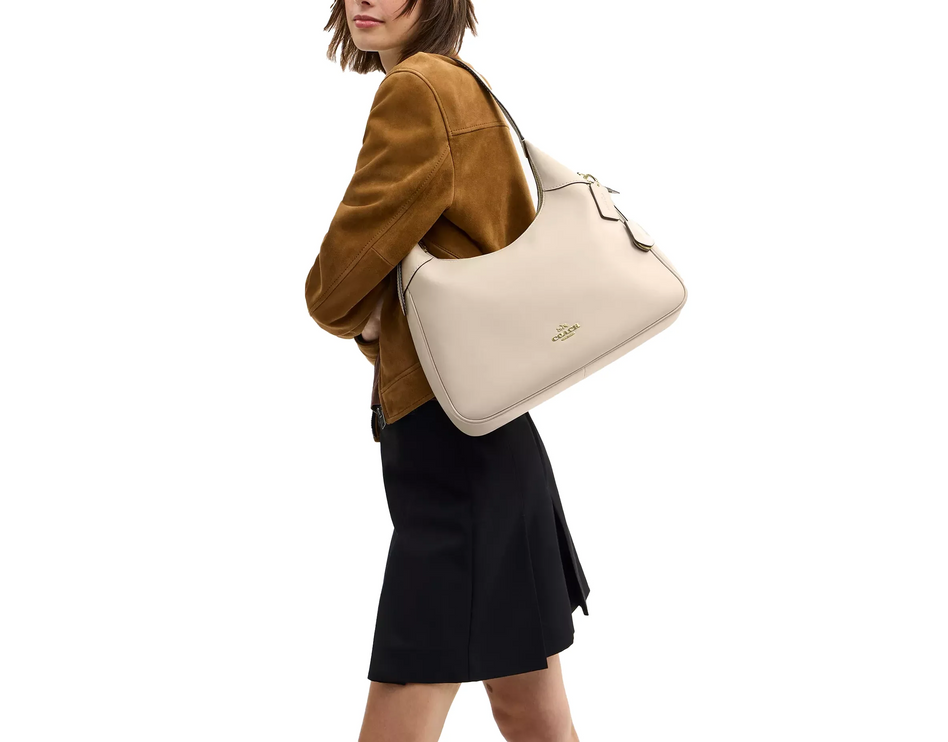 Coach Women's Ella Shoulder Bag Gold/Oat