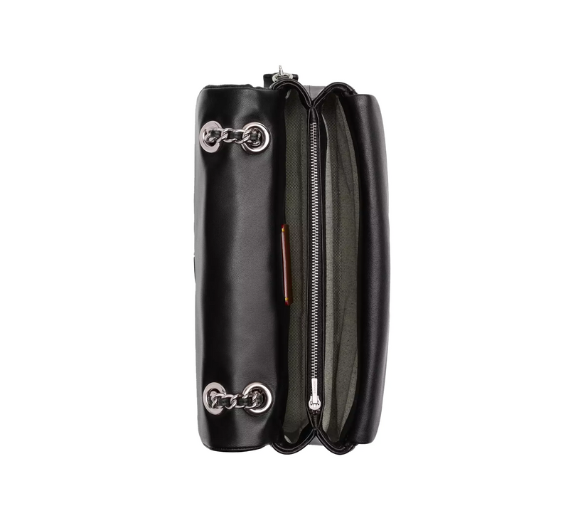 Coach Women's Tabby Shoulder Bag 26 With Pillow Quilting Silver/Black