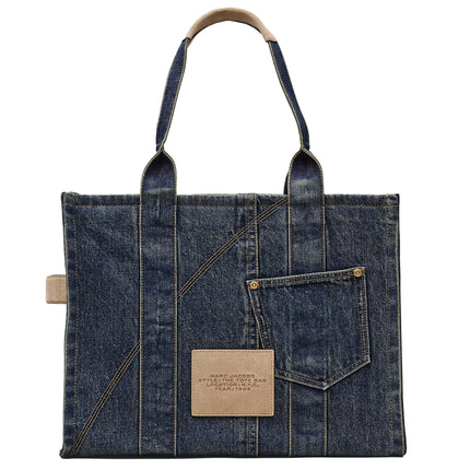 Marc Jacobs Women's The Denim Suede Large Cargo Tote Bag