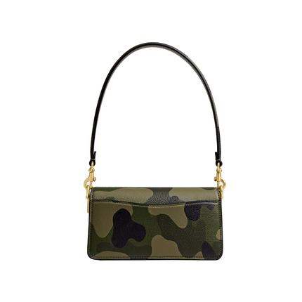 Coach Women's Tabby Shoulder Bag 20 With Camo Print Brass/Green Multi