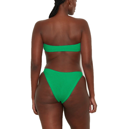 HUNZA G Women's Jean Bikini Emerald