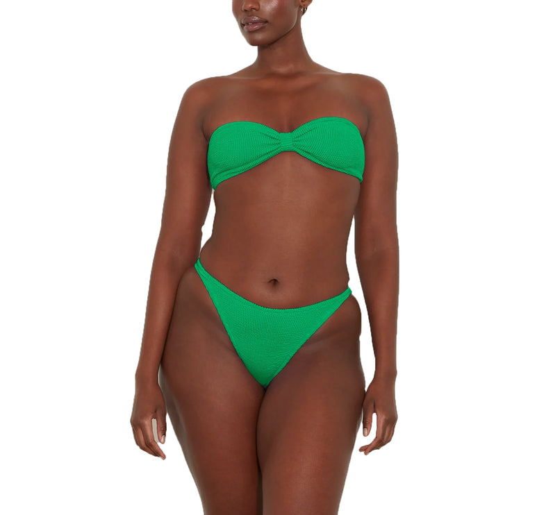 HUNZA G Women's Jean Bikini Emerald