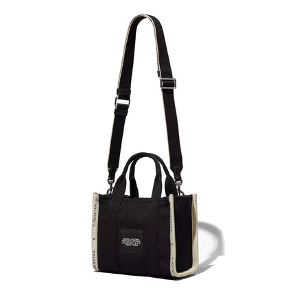 Marc Jacobs Women's The Jacquard Small Tote Bag Black - Hemen Kargoda