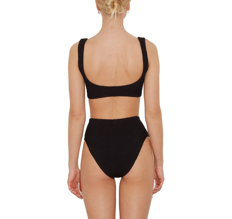 HUNZA G Women's Jessica Bikini Black - Hemen Kargoda