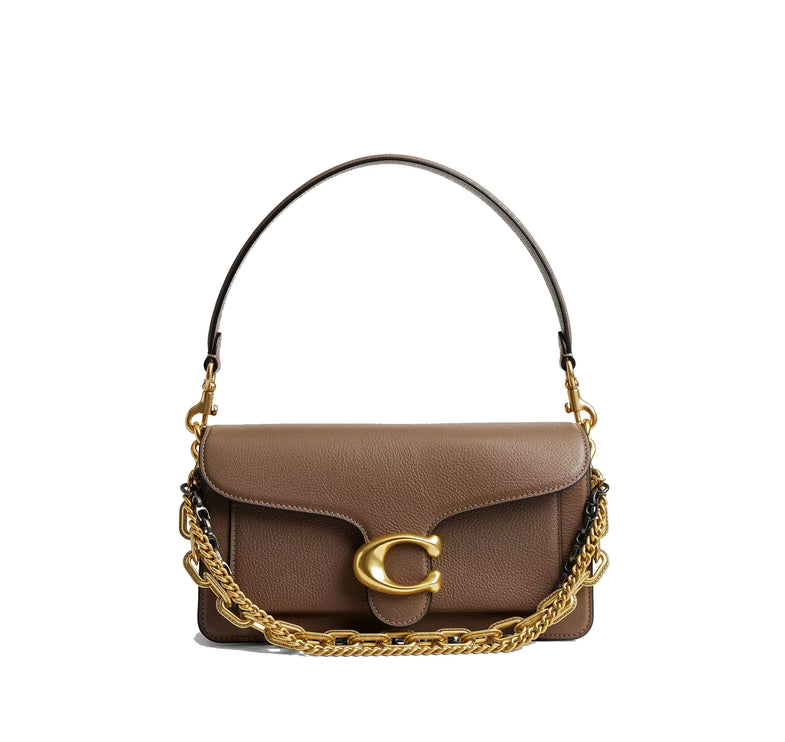 Coach Women's Triple Chain Strap Brass/Brass