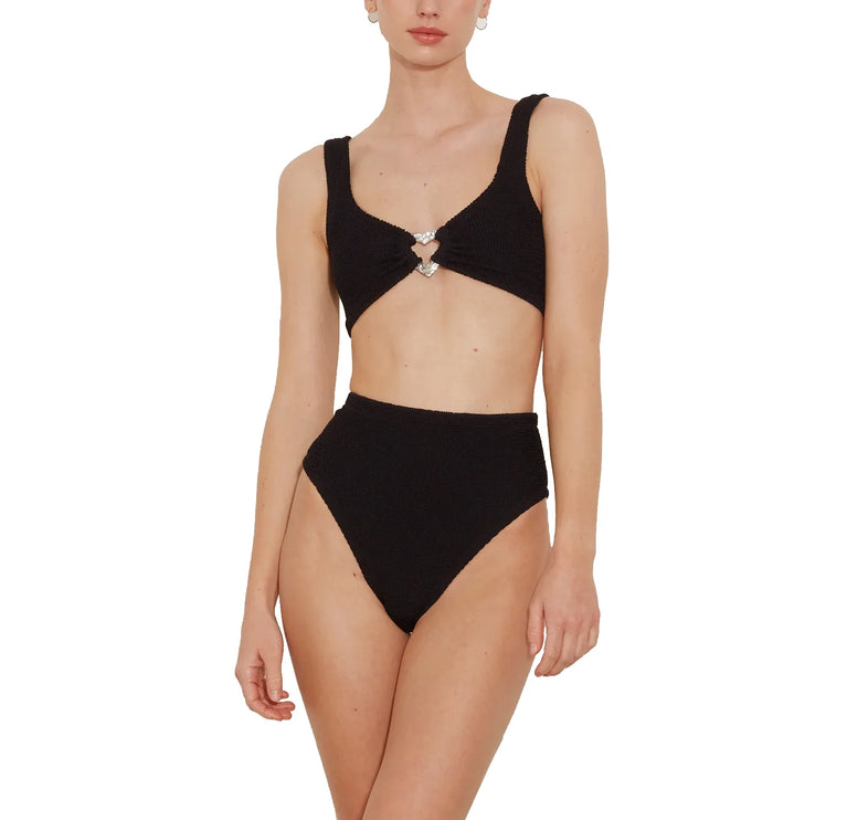 HUNZA G Women's Jessica Bikini Black - Hemen Kargoda