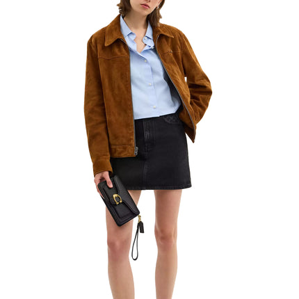 Coach Women's Tabby Chain Crossbody Bag 19 Brass/Black