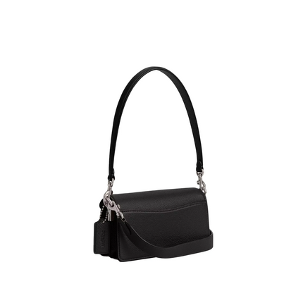 Coach Women's Tabby Shoulder Bag 20 Silver/Black