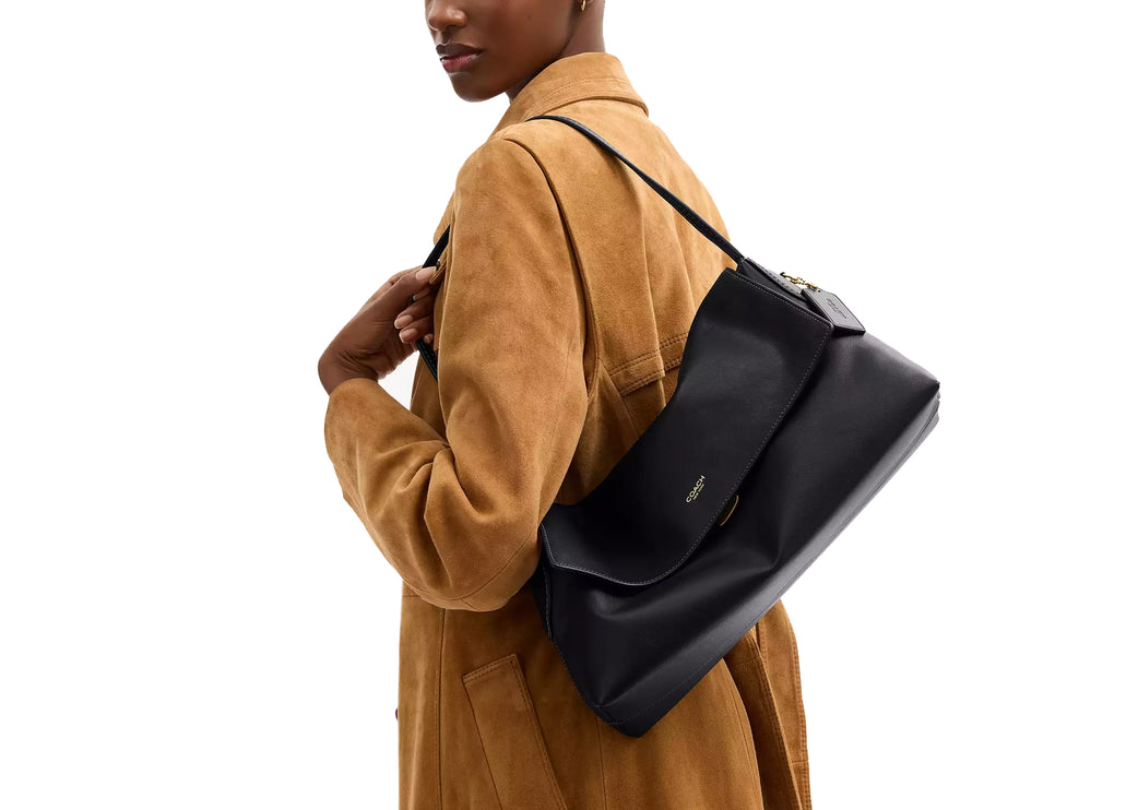 Coach Women's Chelsea Shoulder Bag 36 Brass/Black