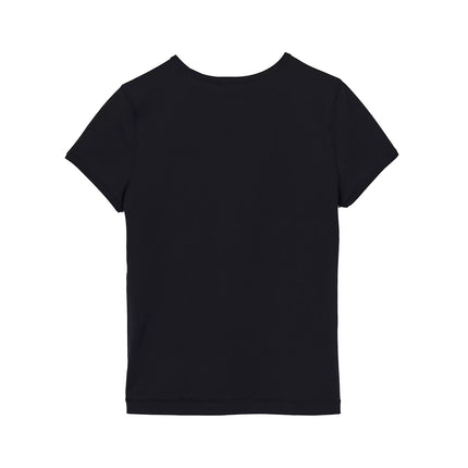 Marc Jacobs Women's Charm Logo Shrunken Tee Black