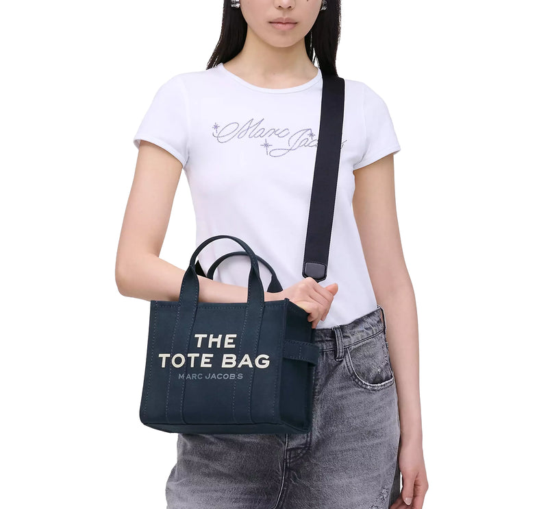 Marc Jacobs Women's The Canvas Small Tote Bag Blue Sea