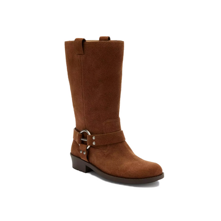 Coach Women's Harness Boot Suede/Sable
