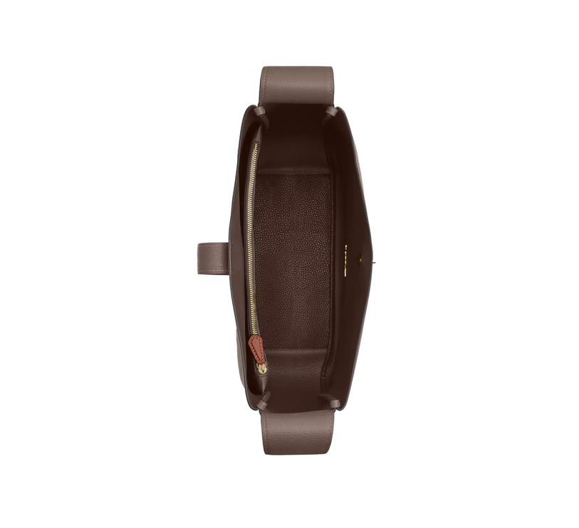 Coach Women's Hadley Large Shoulder Bag Gold/Dark Stone