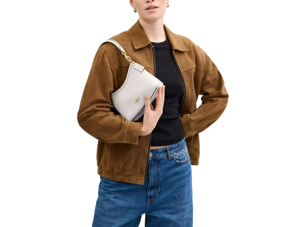 Coach Women's Laurel Small Shoulder Bag Gold/Chalk