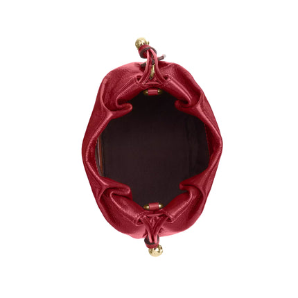 Coach Women's Faye Mini Drawstring Bag Gold/Dark Cardinal