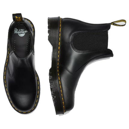 Dr. Martens Unisex 2976 Bex Smooth Leather Chelsea Boots Black