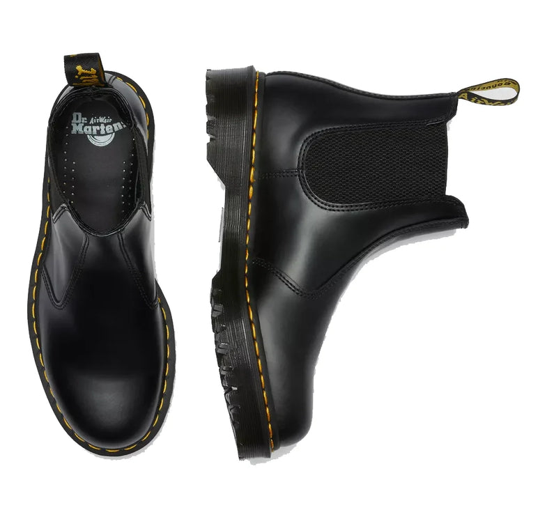 Dr. Martens Unisex 2976 Bex Smooth Leather Chelsea Boots Black