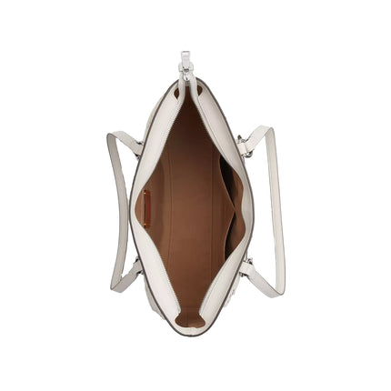 Coach Women's Station Tote Bag With Star Print Novelty Leather/Silver