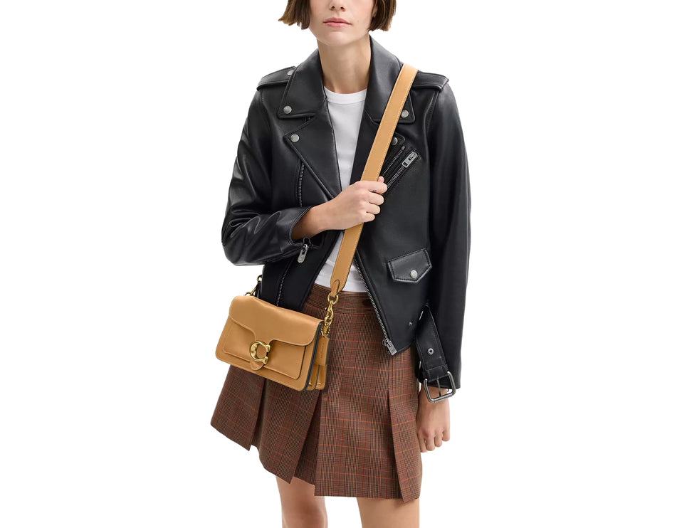 Coach Women's Tabby Shoulder Bag 26 Brass/Biscuit