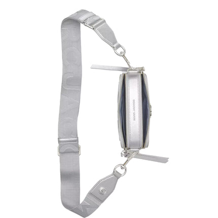 Marc Jacobs Women's The Metallic Snapshot Dtm Silver