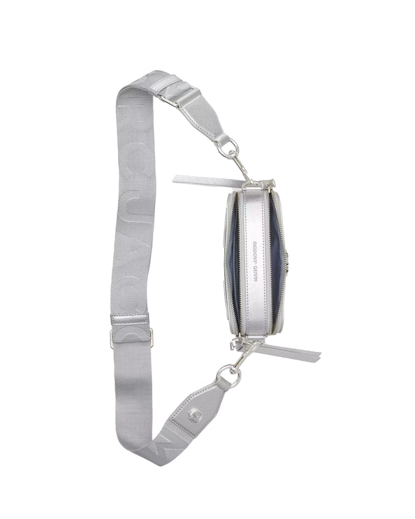 Marc Jacobs Women's The Metallic Snapshot Dtm Silver