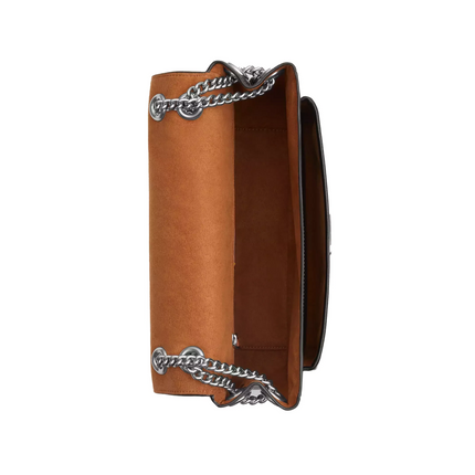 Coach Women's Elodie Crossbody Bag Silver/Black